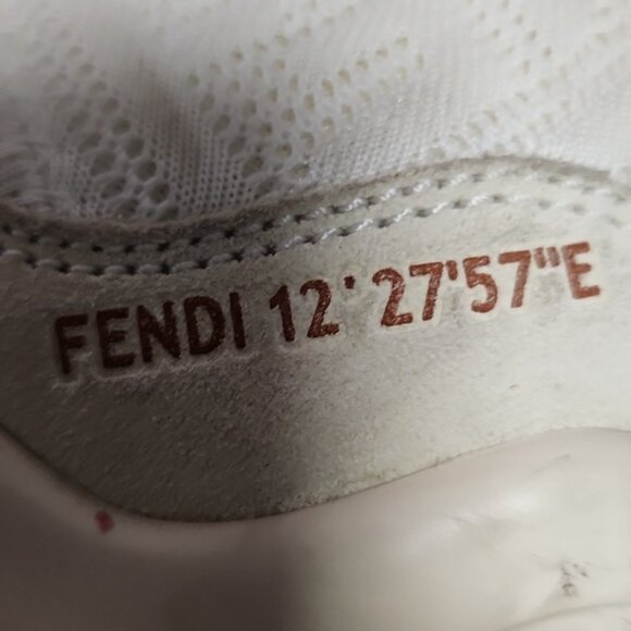 Fendi FFluid Sneakers Mid-Top High-Tech Jacquard - Picture 15 of 16